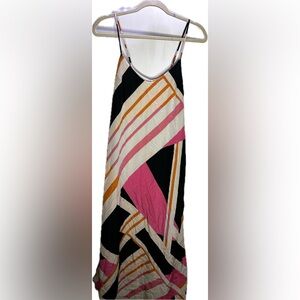 Charlie Jade- Color block maxi dress. Small.